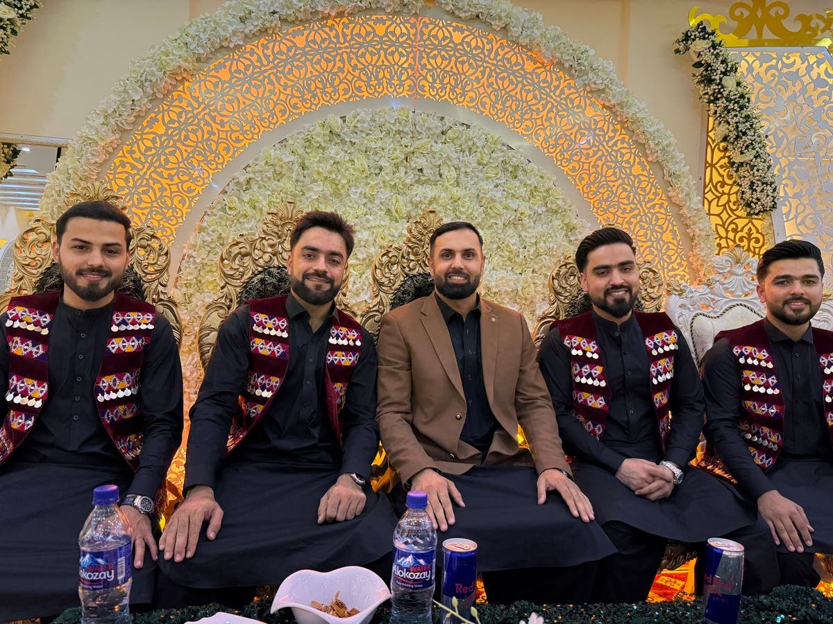 Afghan cricket star Rashid Khan’s bizarre wedding photos without bride go viral