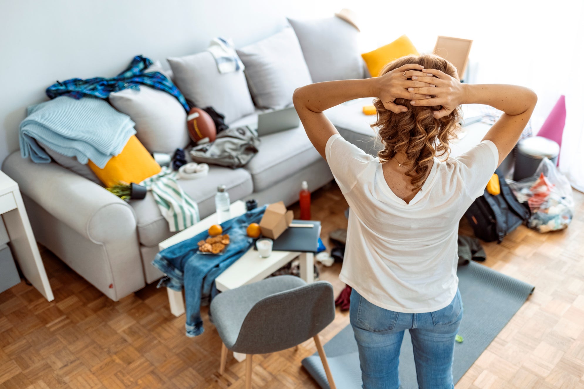 ‘I’d assumed clutter made me feel safe. In fact, it made me feel sad and overwhelmed’