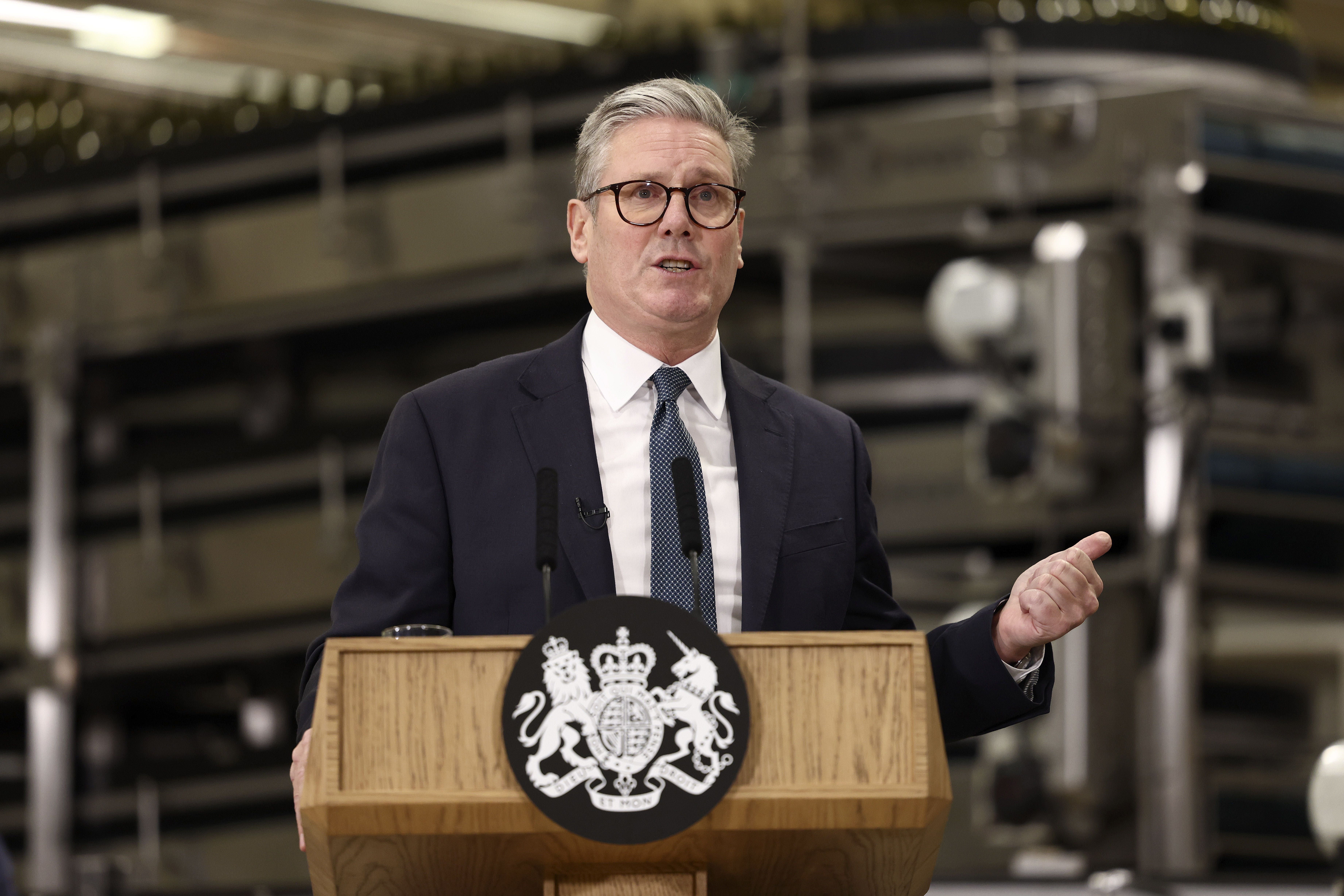 Prime Minister Sir Keir Starmer (Darren Staples/PA)