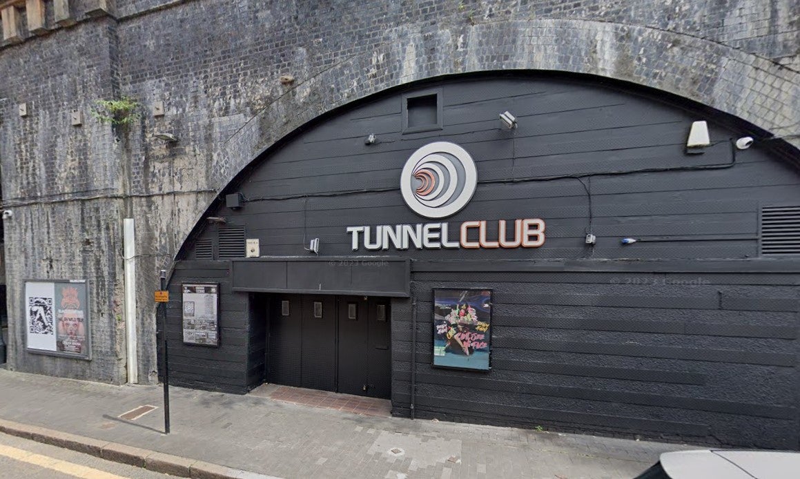 Five people were found injured outside the Tunnel Club which had been hosting a Freshers Week event