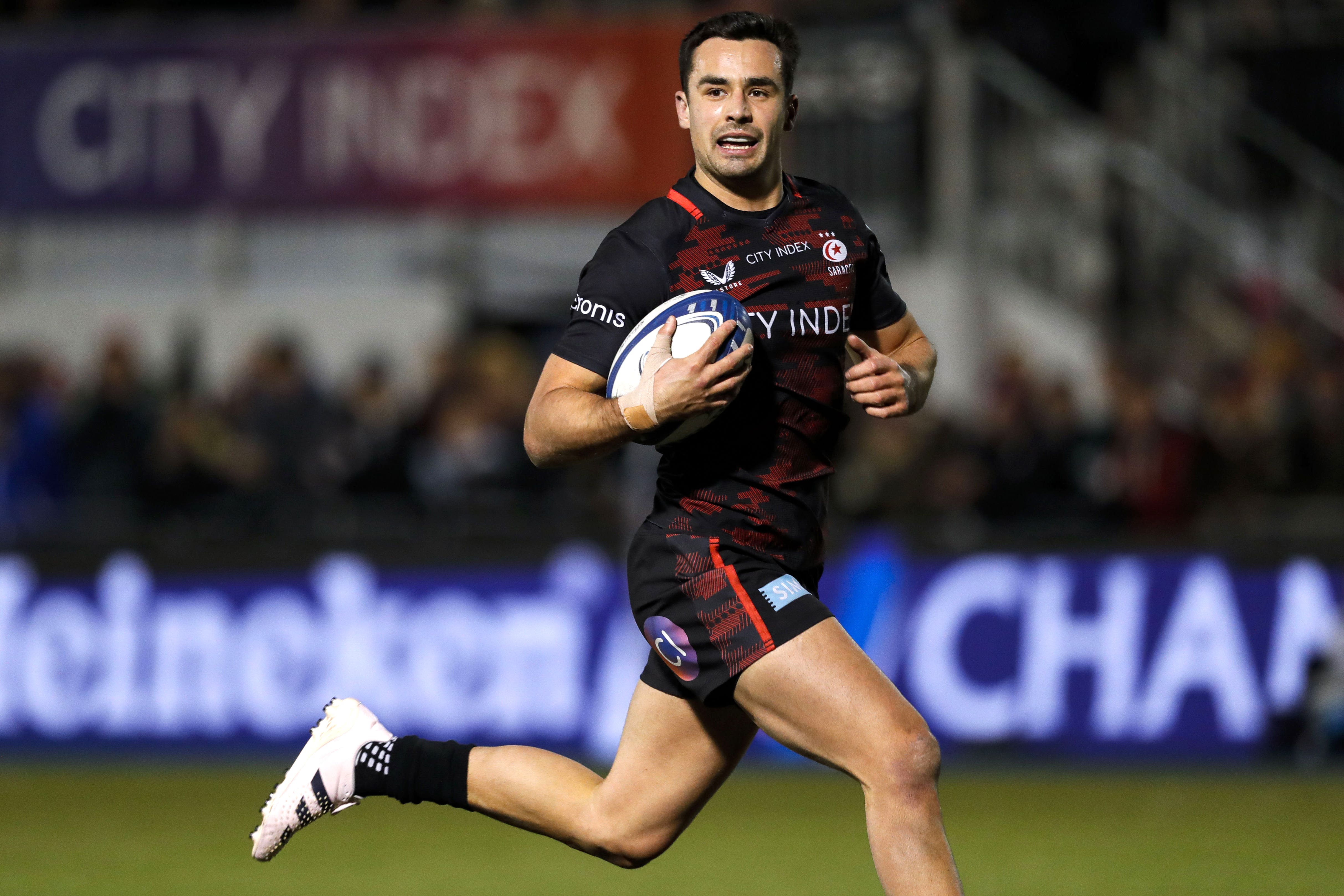 Saracens back Alex Lozowski has been called into England’s autumn training camp after winning his last Test cap almost six years ago (Ben Whitley/PA)