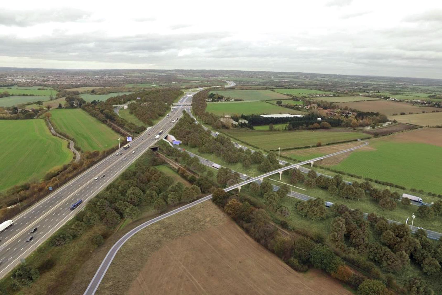 A Government decision on whether to go ahead with a new £9 billion road crossing between Kent and Essex will not be announced before next week (National Highways/PA)