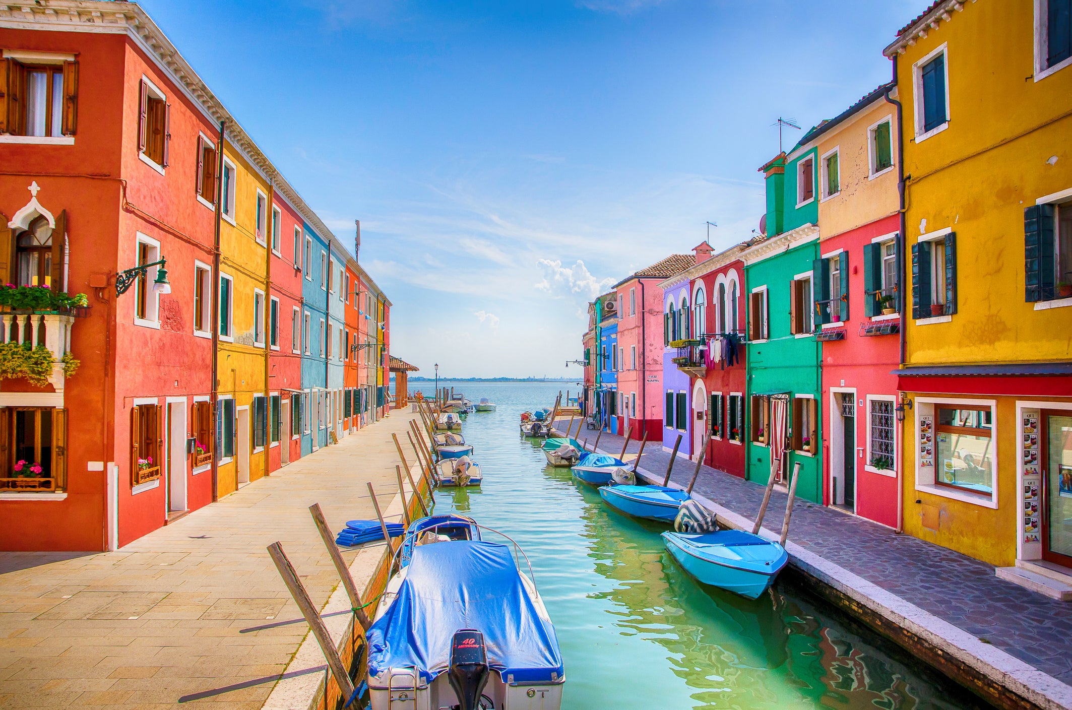 The colourful fishing town of Burano is a must-see