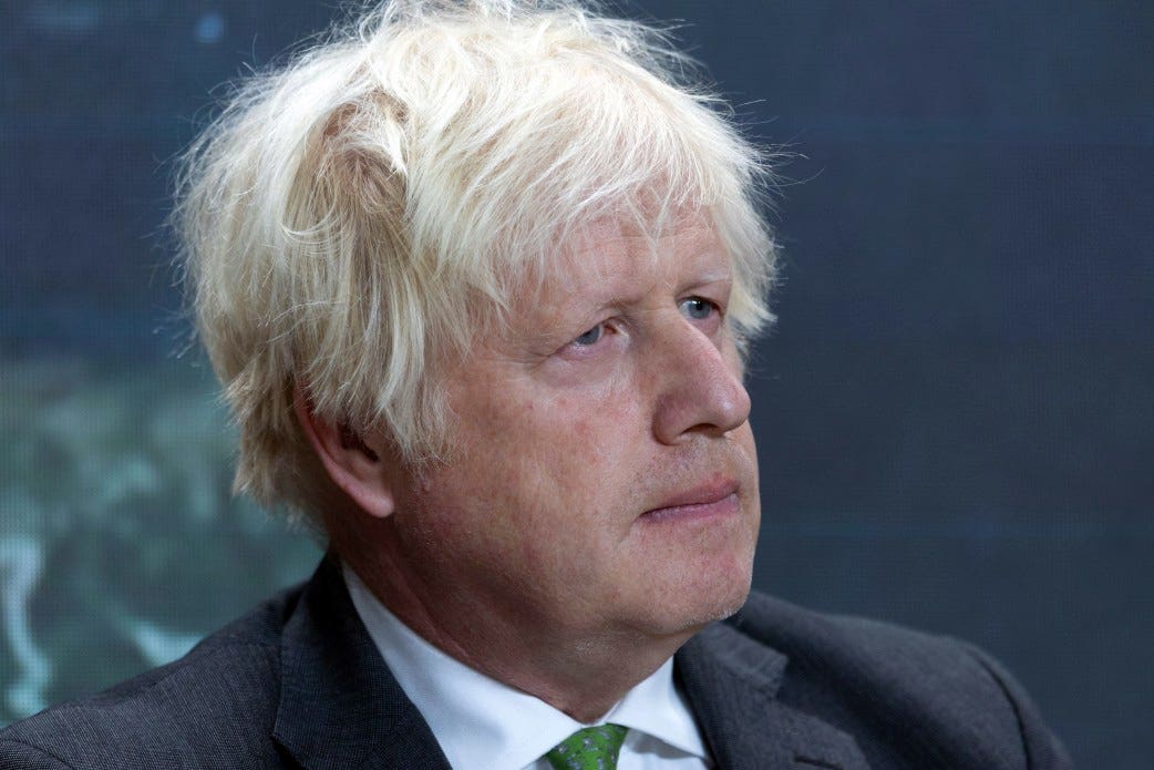 A broadcaster has pulled out of a Boris Johnson interview (Ukrainian Presidential Press Office/PA)