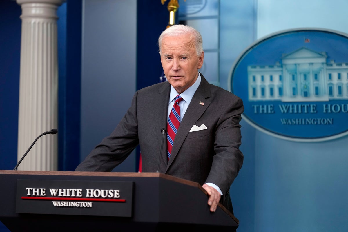 Biden says he can’t guarantee election will be peaceful, in first remarks from White House press room