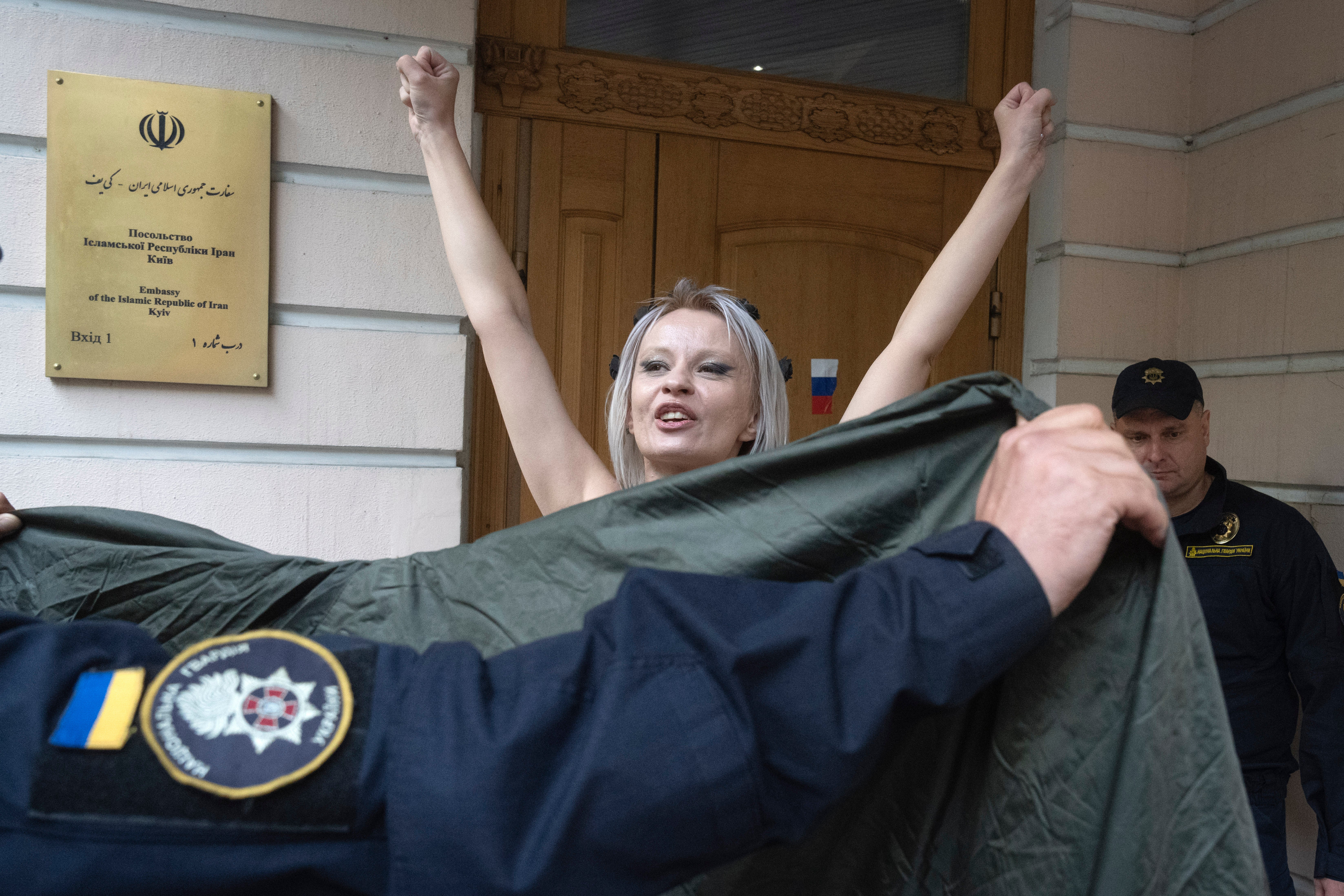 APTOPIX Russia Ukraine War Femen