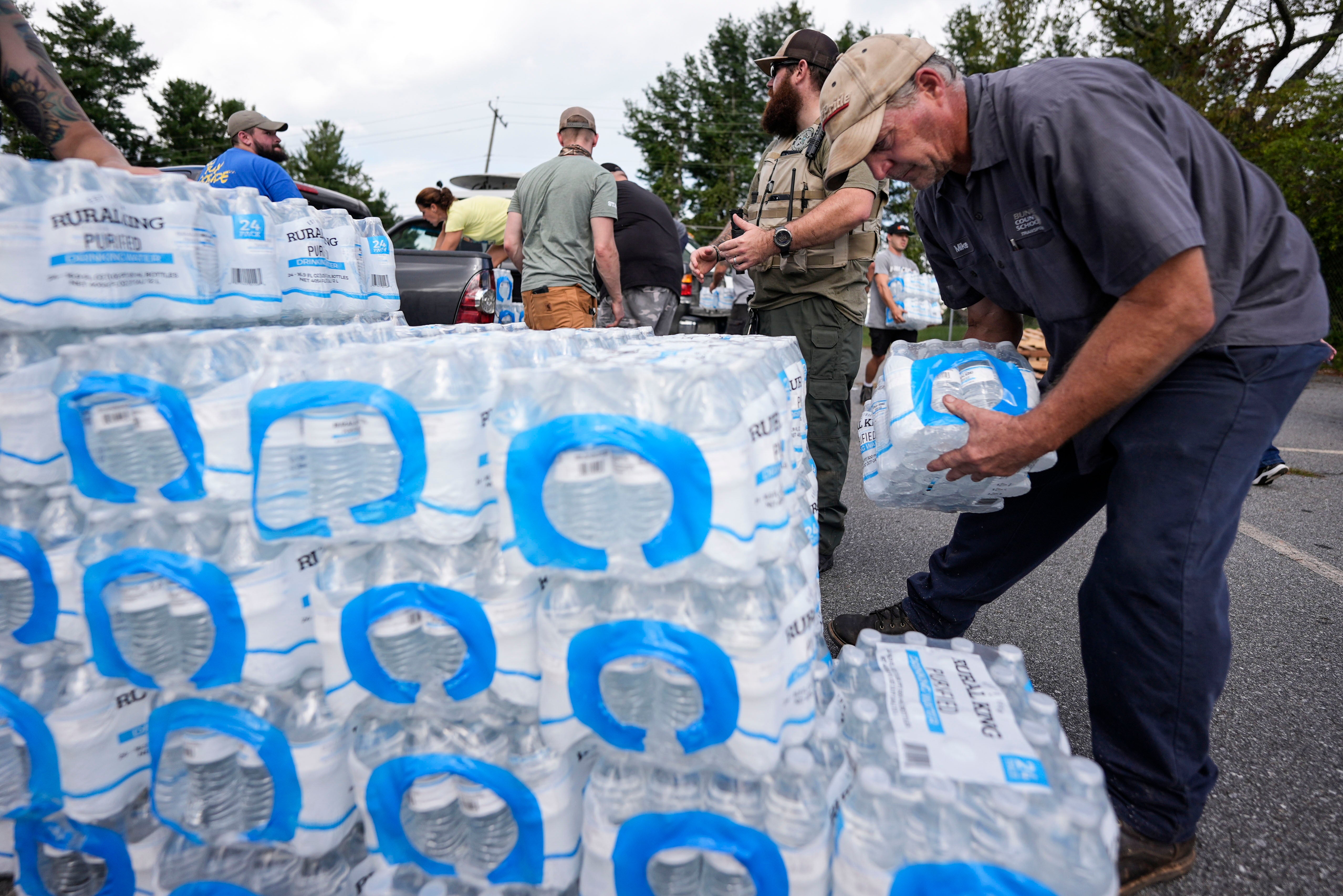 It could be months before running water is fully restored to tens of thousands of people in western North Carolina hit by Hurricane Helene