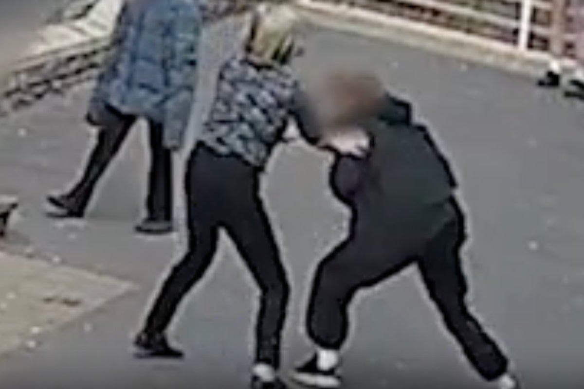 Jurors shown moment girl stabbed teachers and pupil in school knife ...