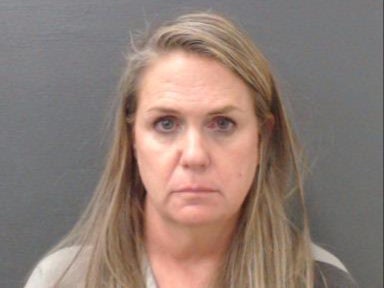 Jennifer Massey was arrested on Thursday for having ‘sexual contact’ with a student, local police said