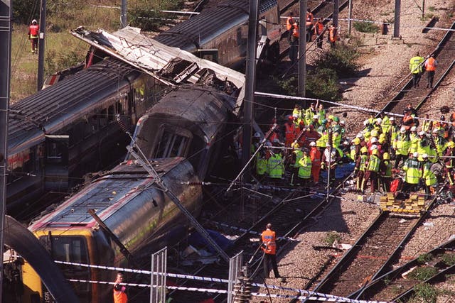 Memorial events will be held on Saturday to mark the 25th anniversary of the Ladbroke Grove rail disaster (Toby Melville/PA)