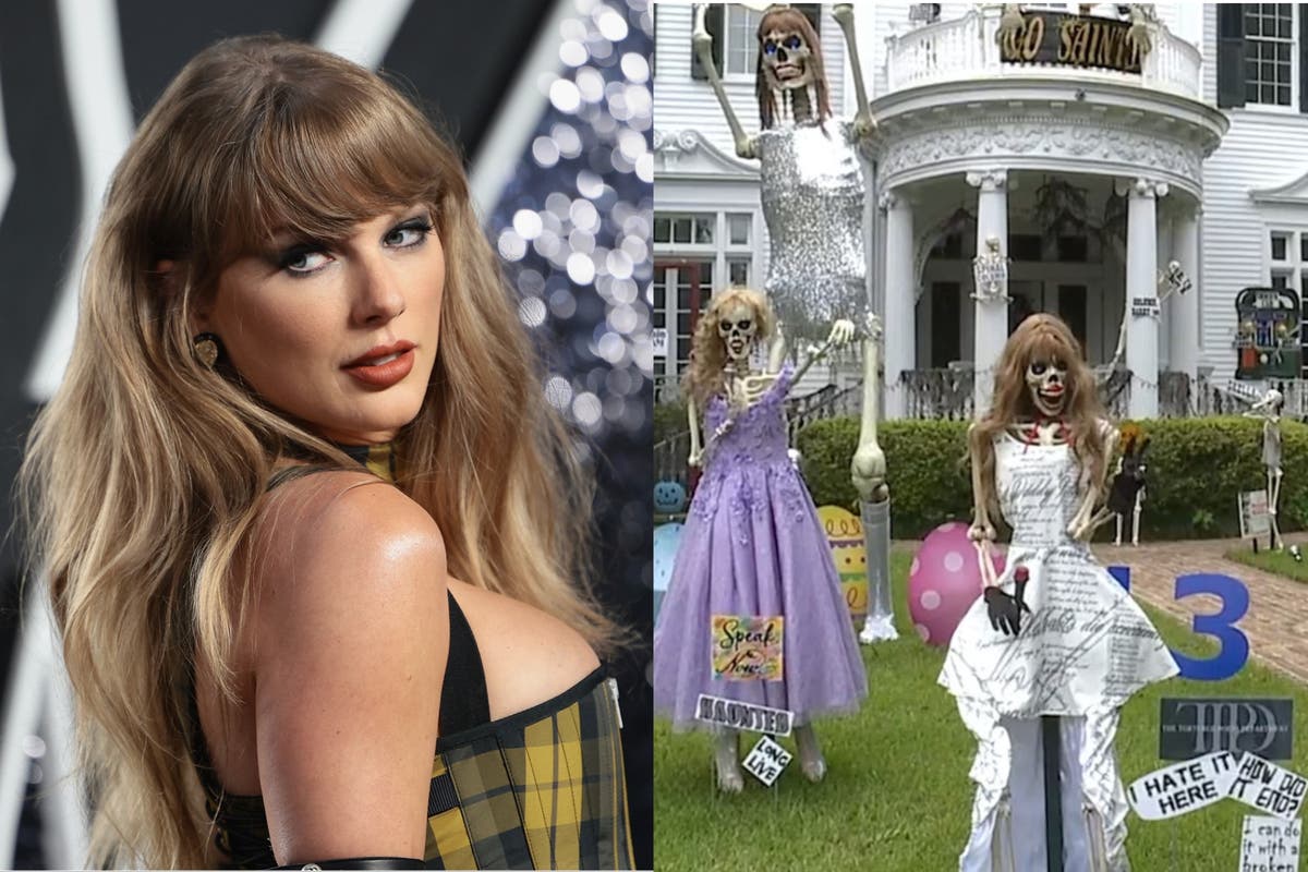 New Orleans homeowner debuts Taylor Swift-themed ‘scEras Tour’ house for Halloween