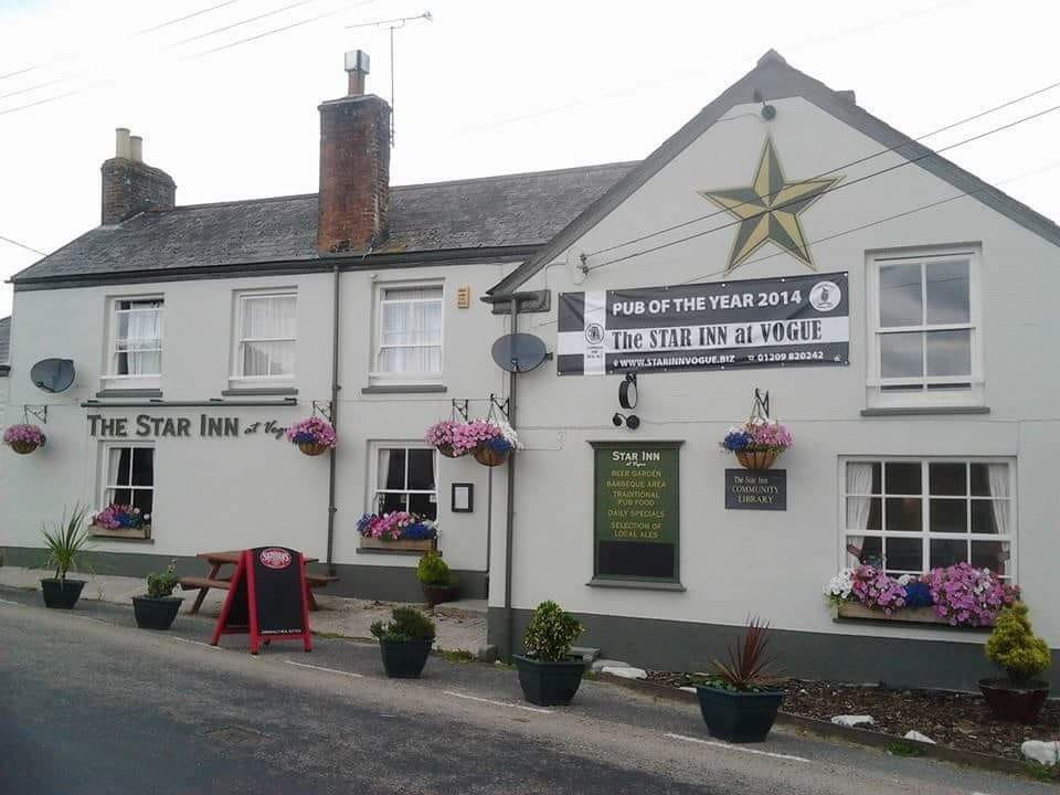 The Star Inn in Vogue in St Day in Cornwall