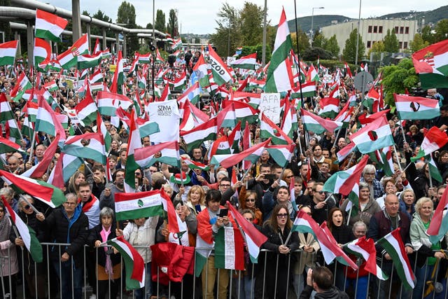 Hungary-Media-Protest