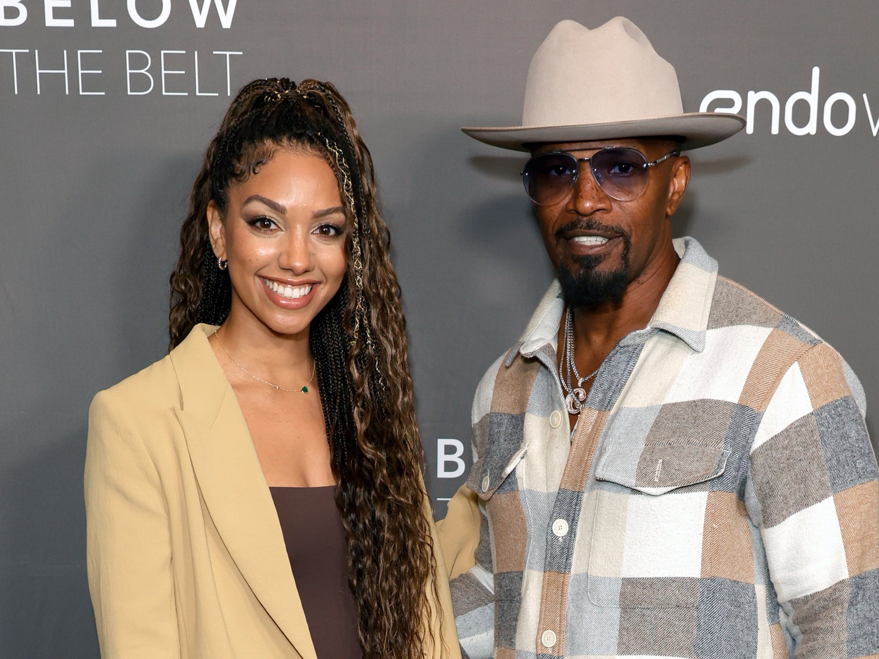 Corinne Foxx's husband proposed to her in Chicago, where Jamie Foxx was recovering in rehab.