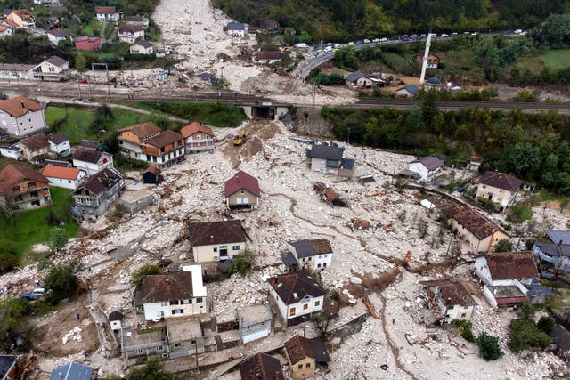 APTOPIX Bosnia Floods