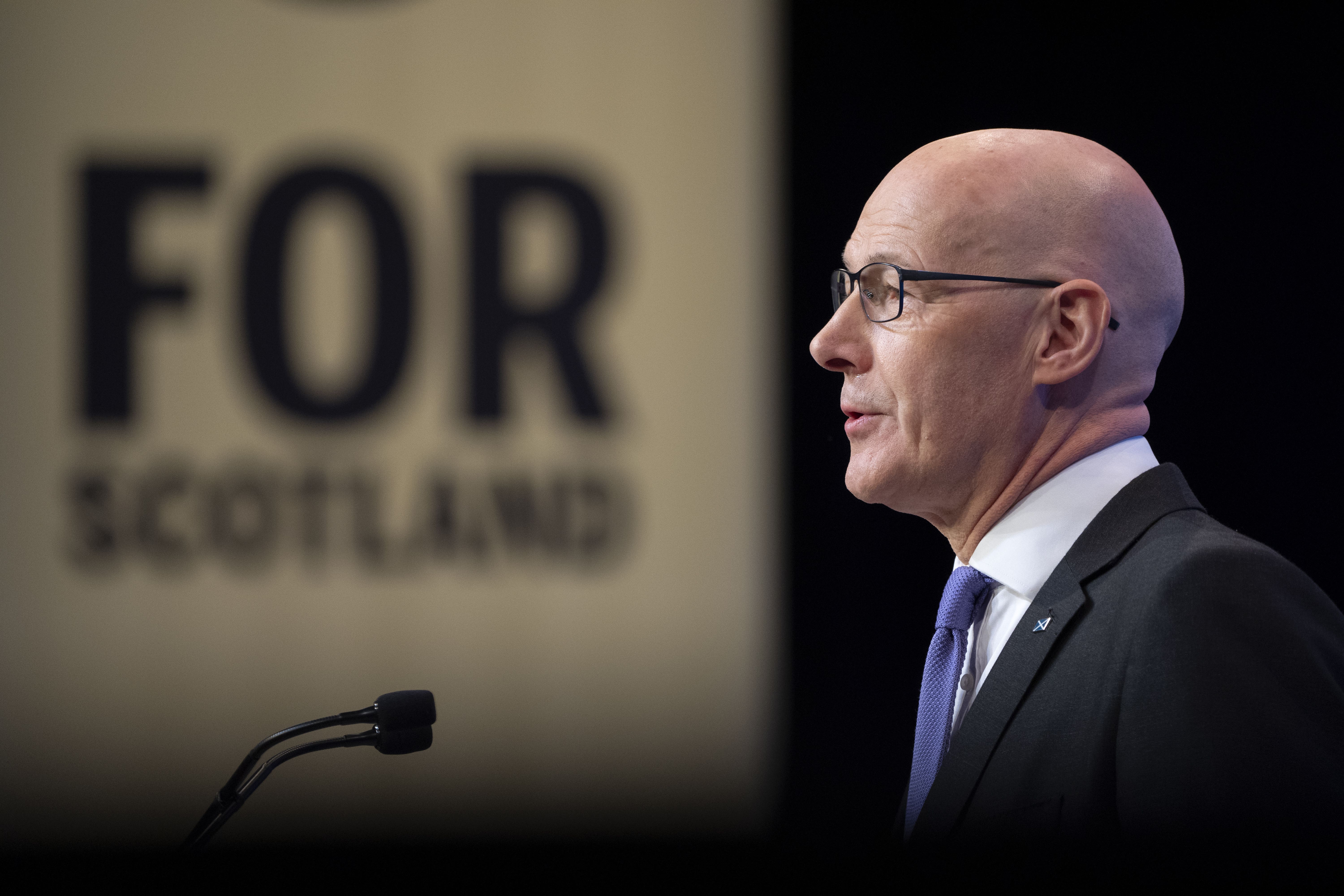 The SNP leader said the world had witnessed a ‘growing humanitarian disaster unfold’ (Jane Barlow/PA)