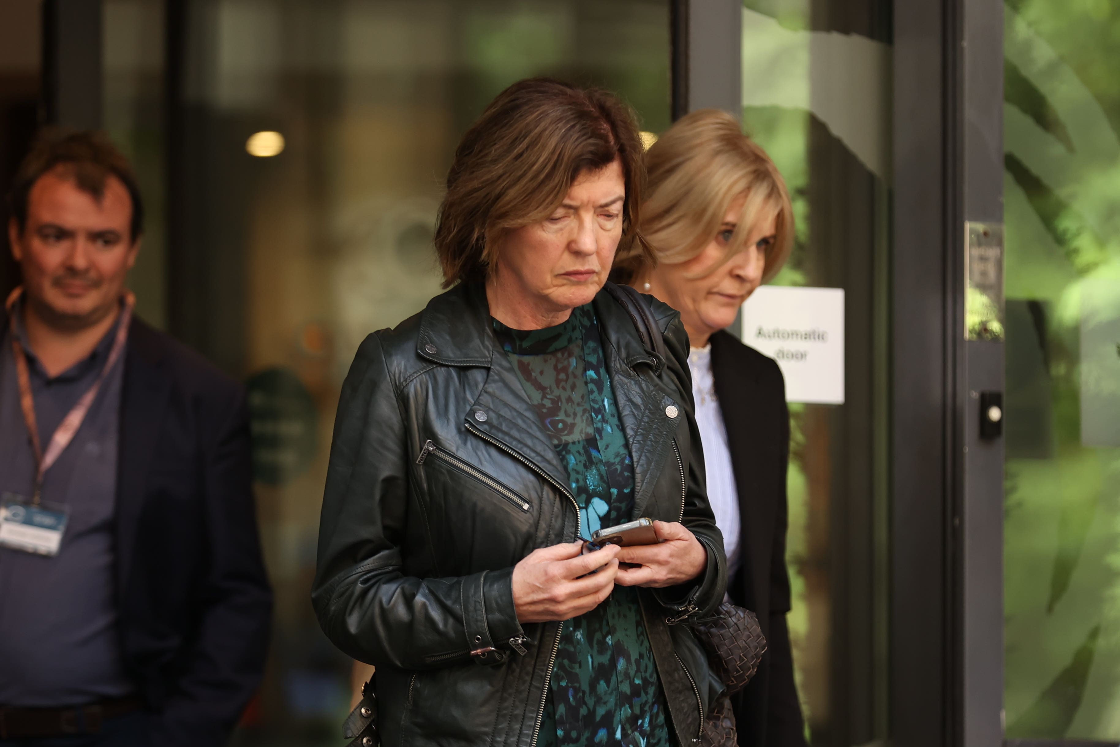 Sue Gray leaves after giving evidence to the UK Covid-19 inquiry hearing (PA)