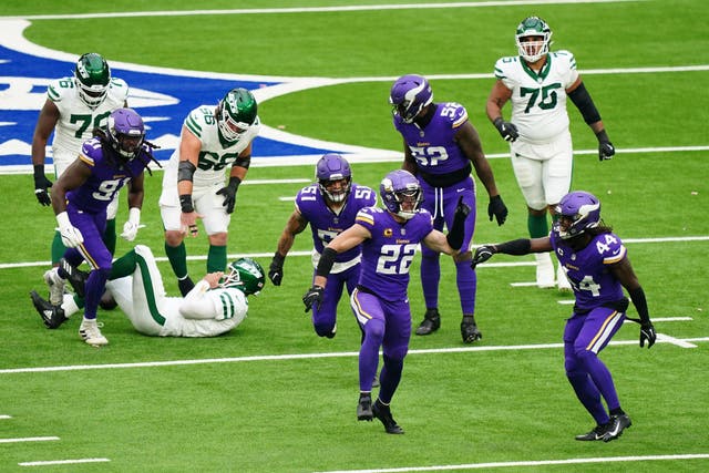 <p>Minnesota Vikings have won their first five games in the NFL this season after victory in London</p>