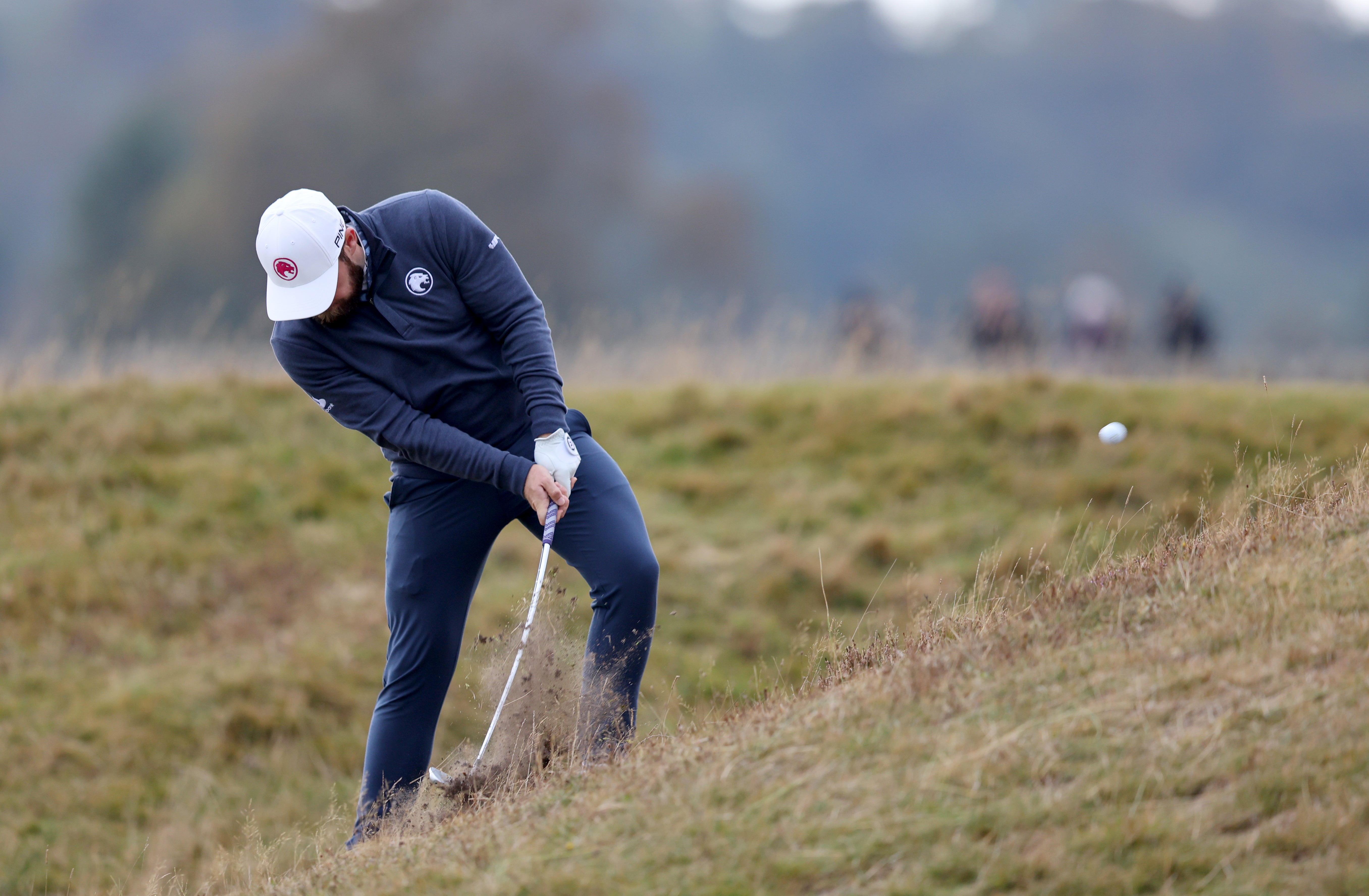 Tyrrell Hatton (pictured) finished a shot ahead of Belgium’s Nicolas Colsaerts on Sunday