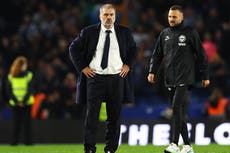Furious Ange Postecoglou labels ‘unacceptable’ Tottenham collapse at Brighton as ‘worst defeat’