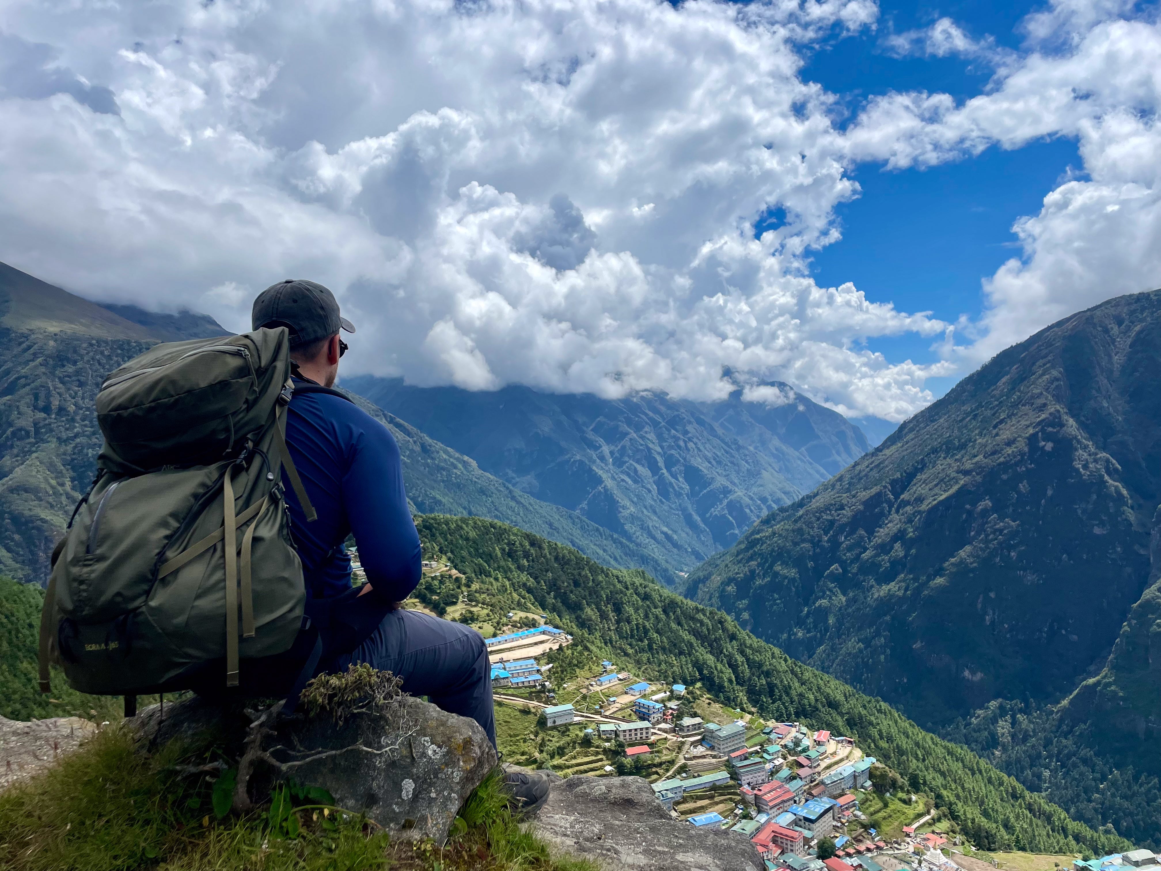 Picturesque scenes above the Namche Bazaar