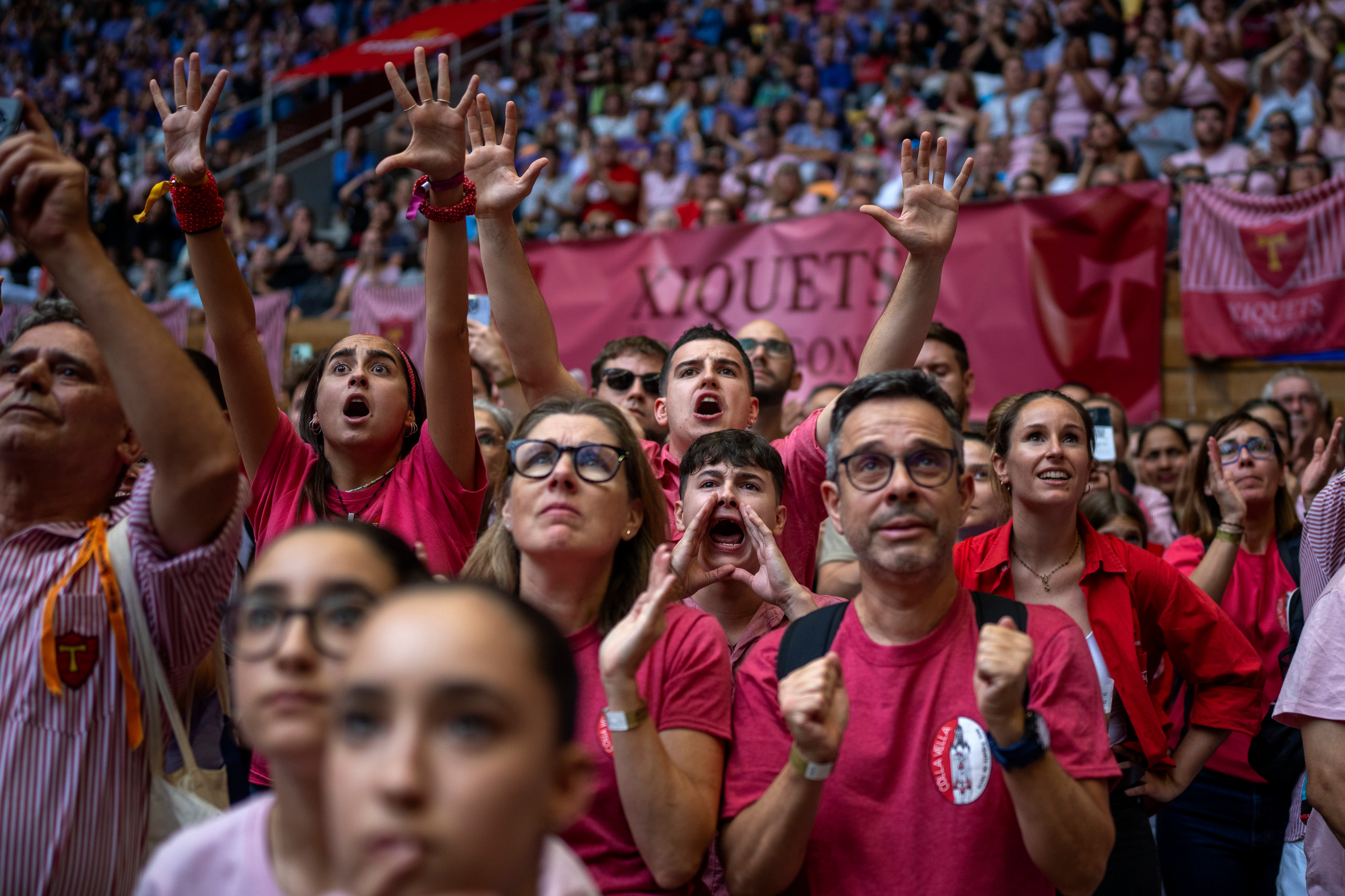 Spain Catalonia Human Tower