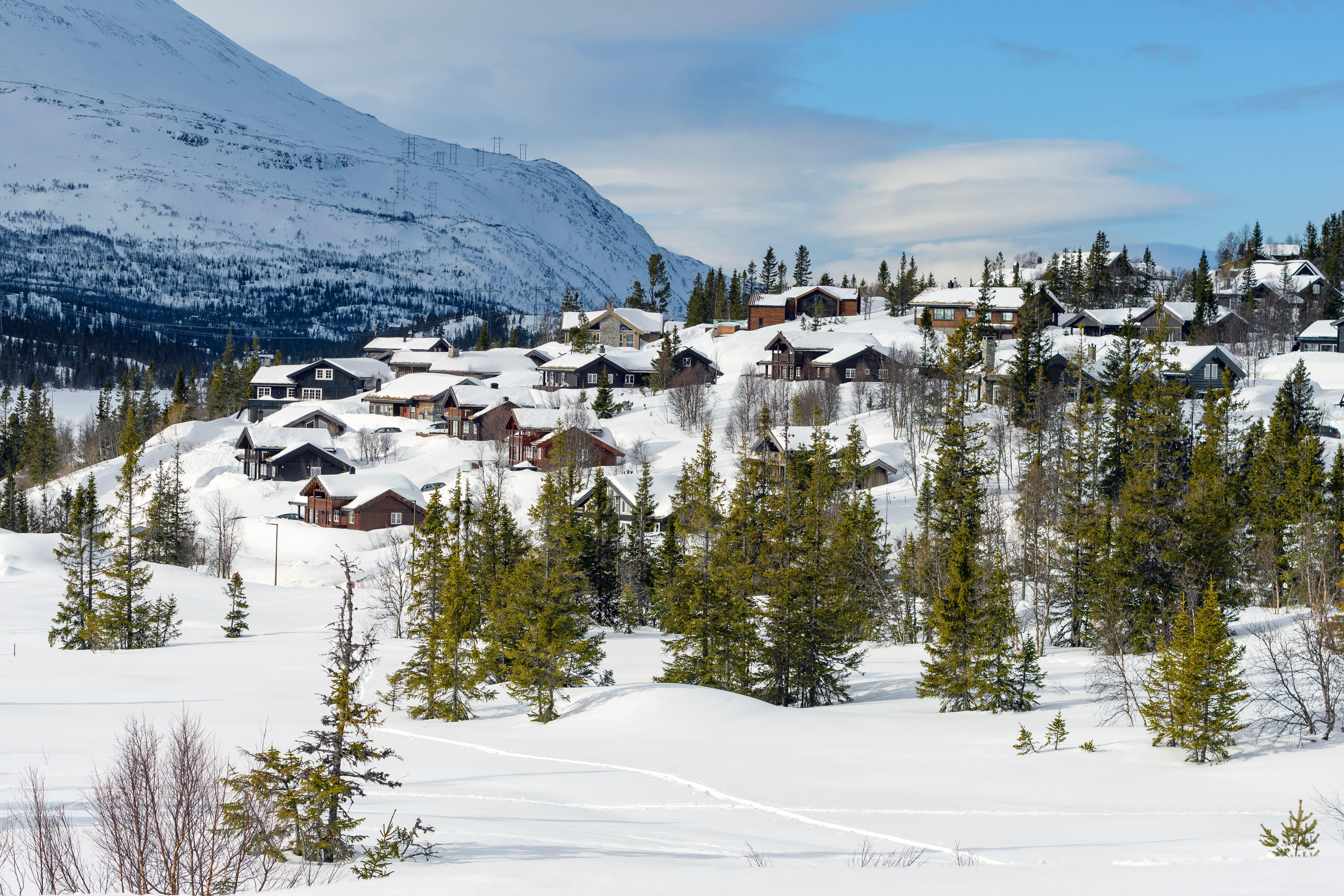 Gausta em Telemark, Noruega