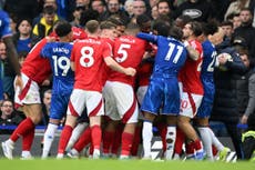 Chelsea boost despite FA charge for Nottingham Forest brawl