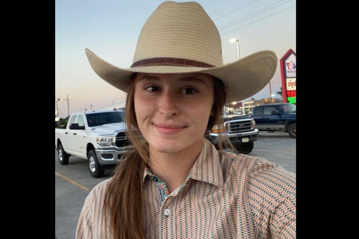 Emma Brungardt,19, (pictured) died in the crash on Friday night