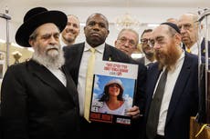Lammy: October 7 anniversary is ‘day of deep reflection and pain’