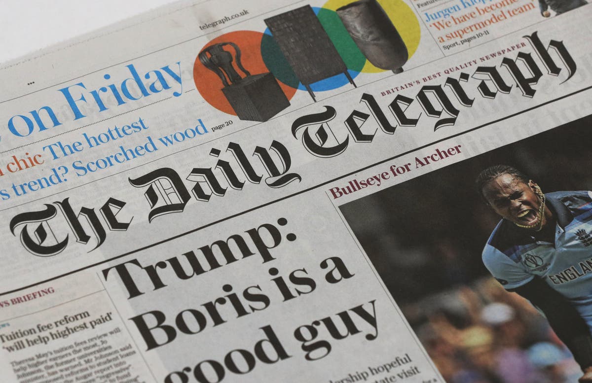 Daily Telegraph to be sold to owner of right-wing New York Sun for £550m