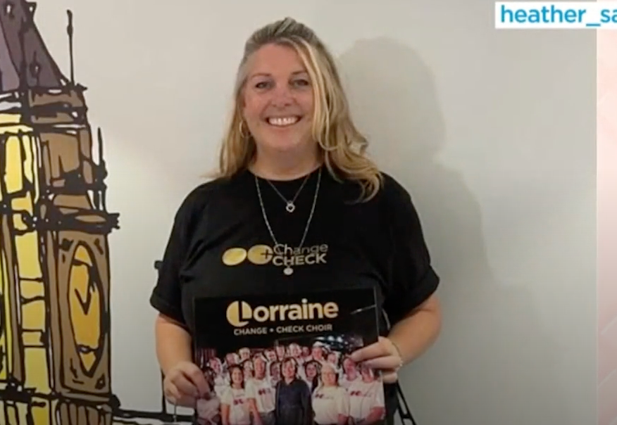 Heather Sawyer was a ‘passionate’ member of Lorraine’s Change and Check choir