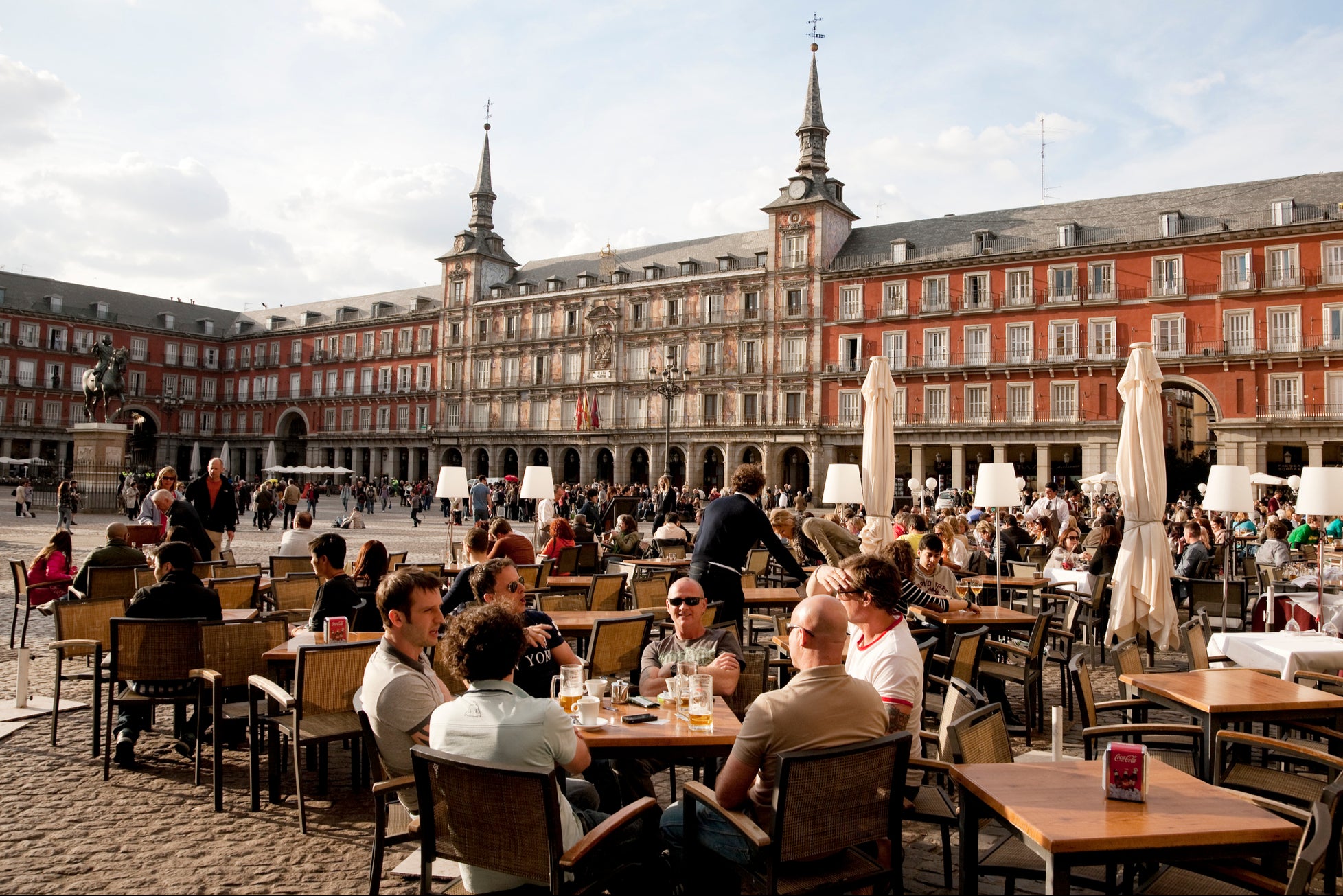 Dining in central Madrid