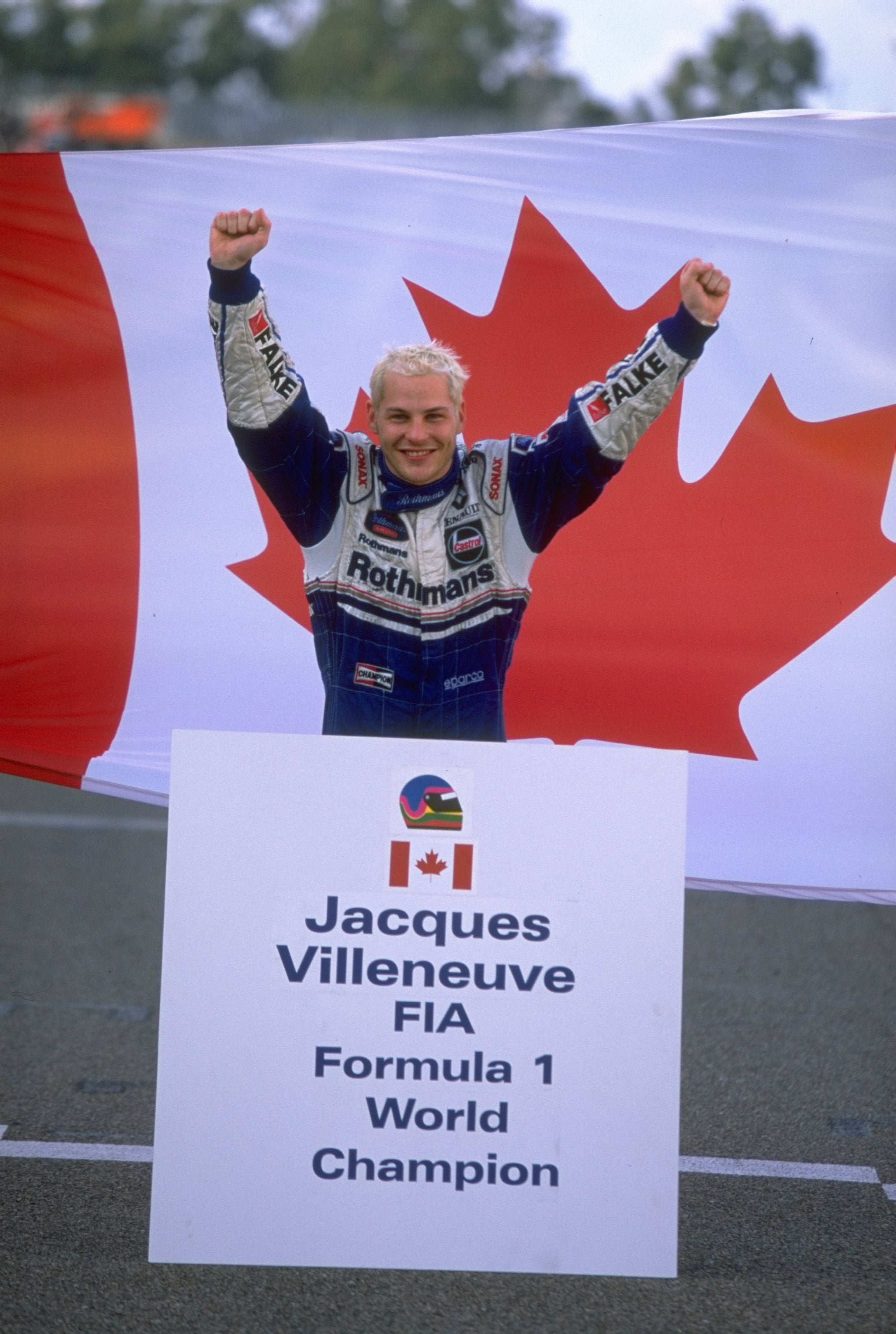 Jacques Villeneuve went on to win the F1 world championship with Williams in 1997