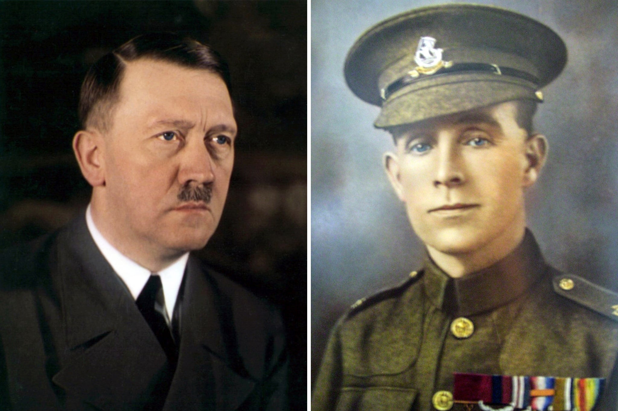 Henry Tandey is said to have spared Hitler’s life during a battle in France