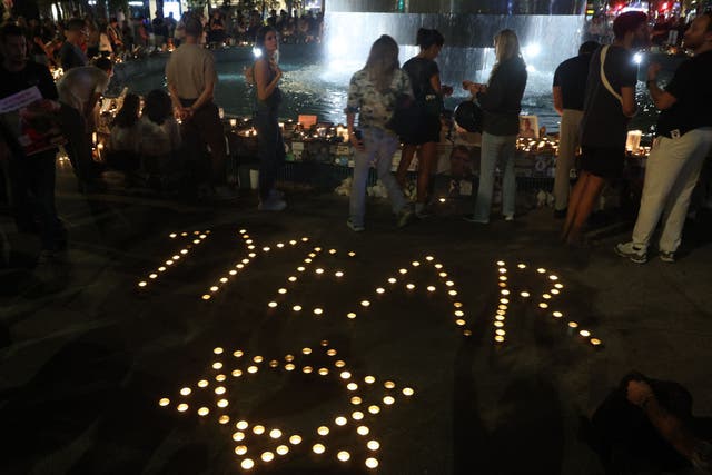 <p>Israelis mark one year from the deadly terrorist attacks on October 7, 2023 that killed more than 1,100 people across the country.</p>