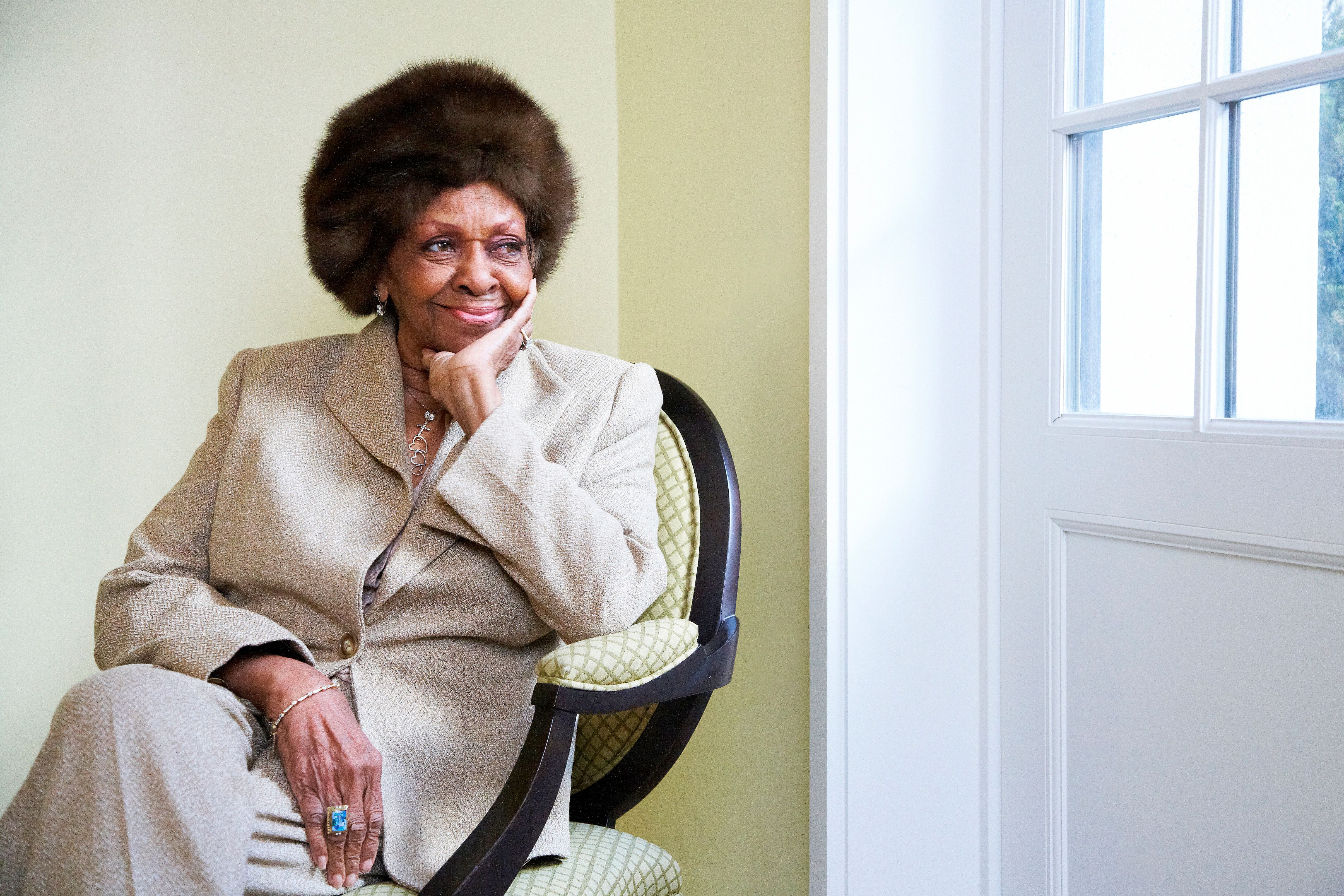 American gospel singer and author Cissy Houston poses for a portrait in 2013 (Dan Hallman/Invision/AP)