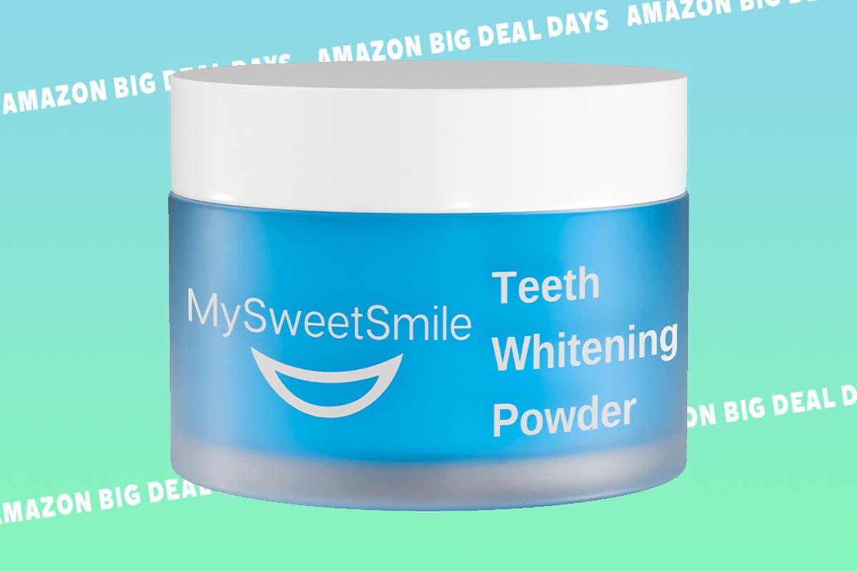 MySweetSmile teeth whitening powder deal: Get 20% off this Amazon Prime Day