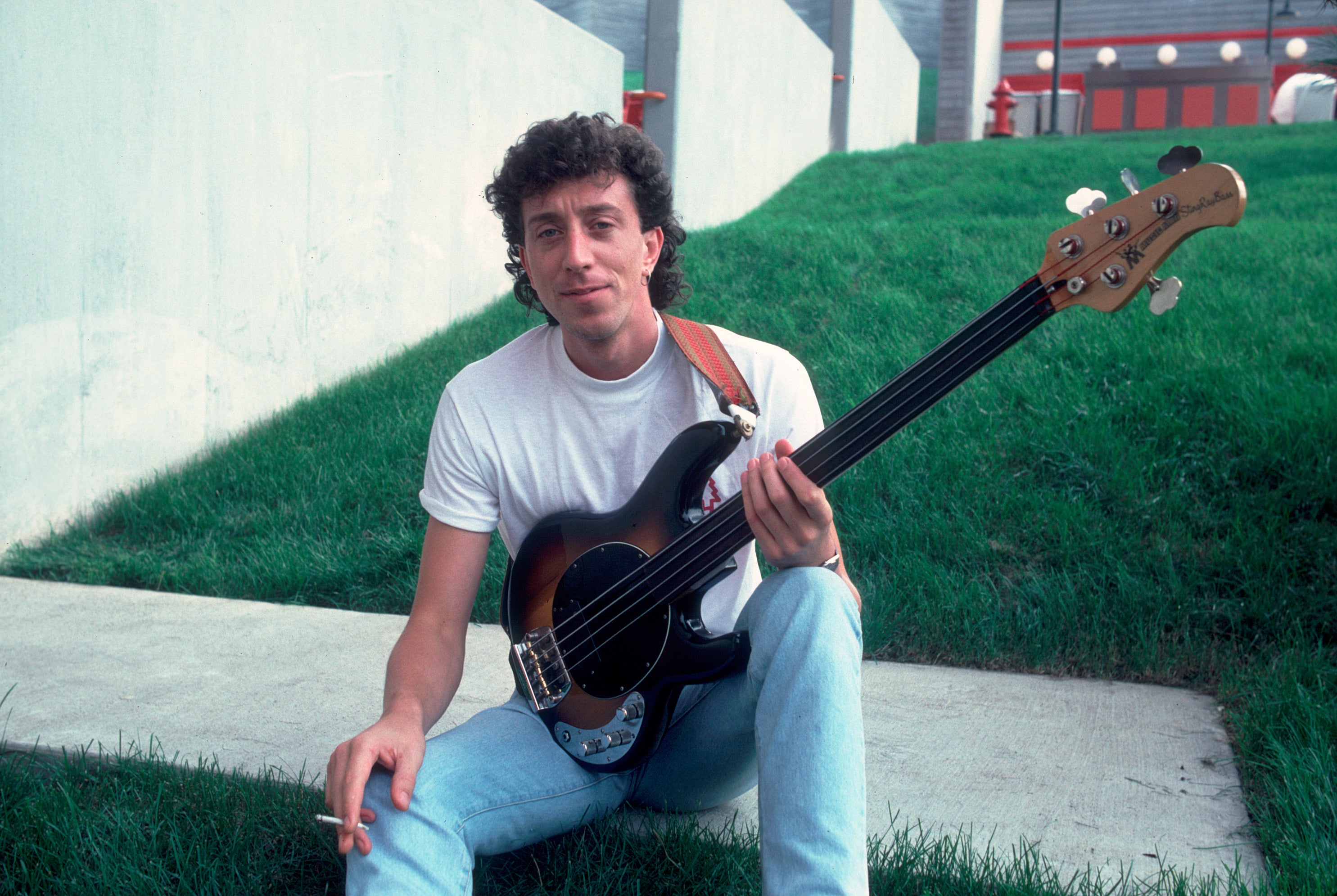 Palladino at the Poplar Creek Music Theater in Hoffman Estates, Illinois, August 1985