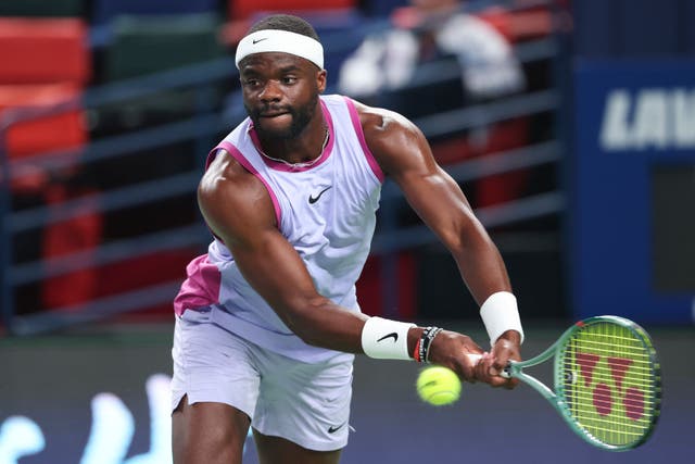<p>Tiafoe crashed out in Shanghai </p>