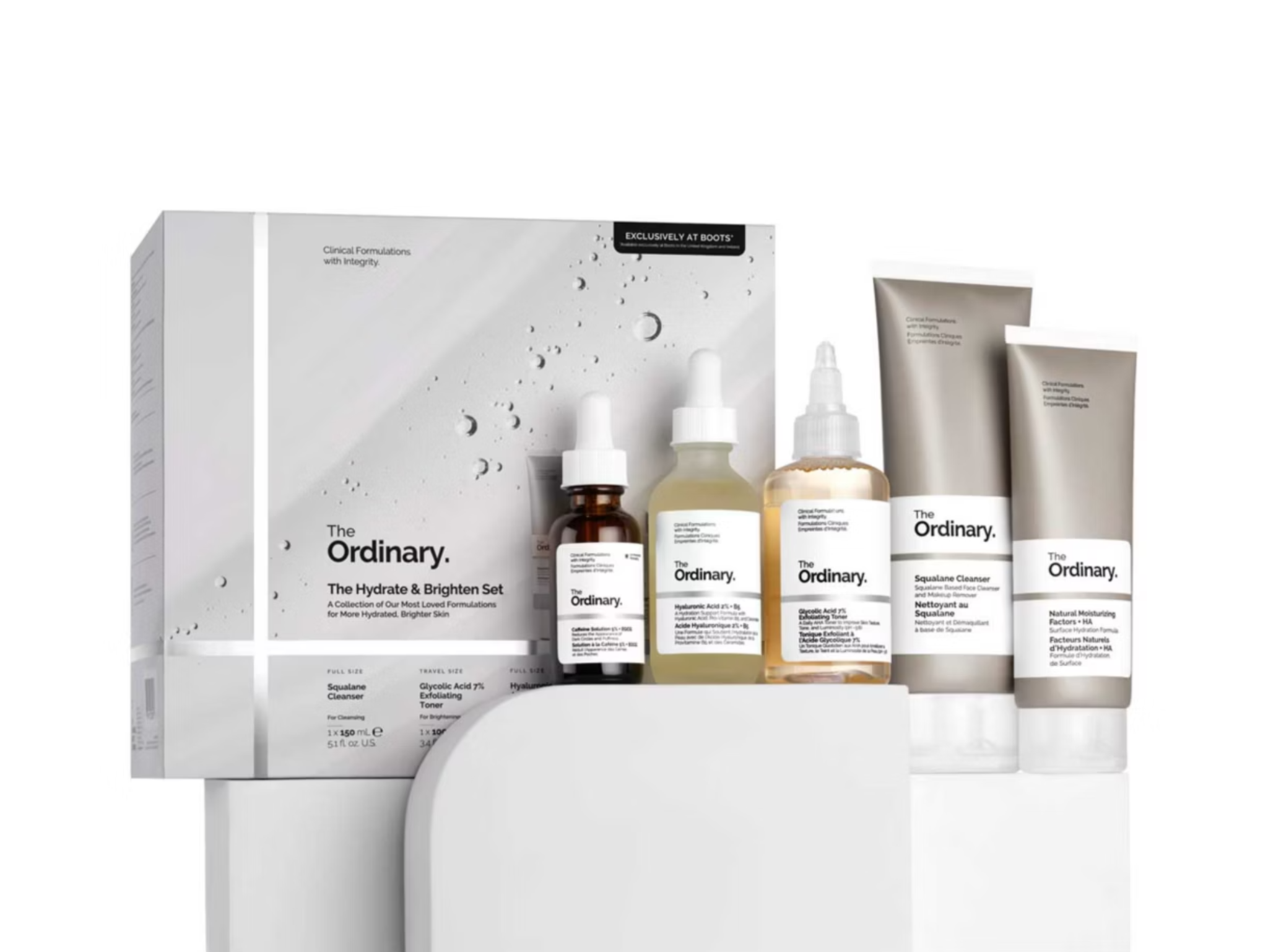 Boots star gifts The Ordinary hydrate and brighten set indybest