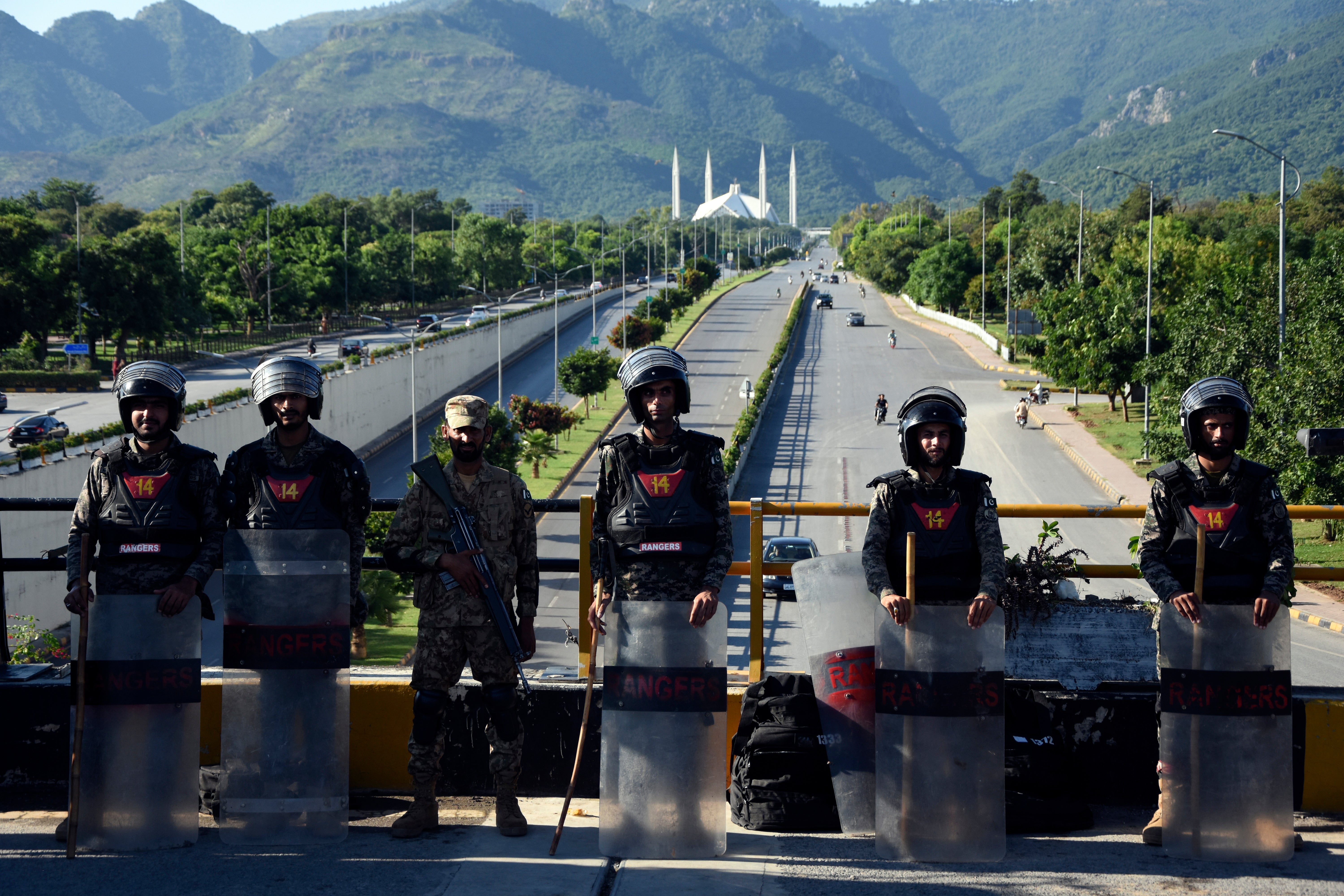 Pakistan Imran Khan Protest