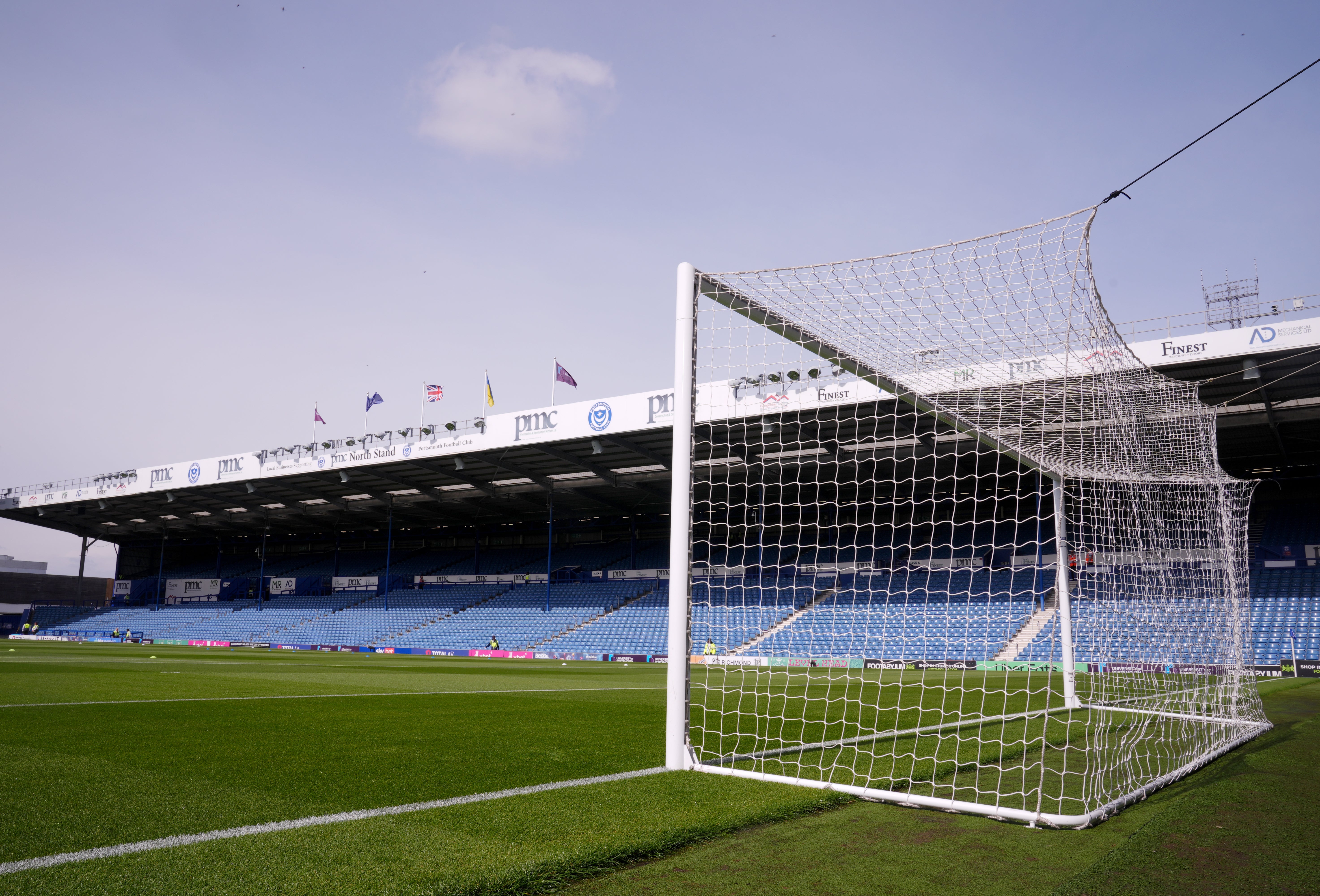 The alleged racist abuse at the linesman too place at Portsmouth’s Fratton Park during the club’s fixture with Oxford United