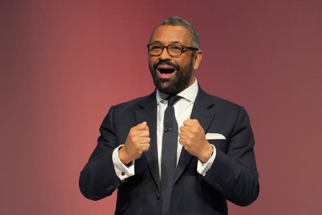 <p>James Cleverly is poised to go to the final two in the Tory leadership contest </p>