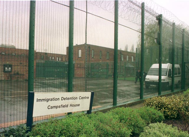 <p>Campsfield House Immigration Detention Centre, situated at Kidlington, Oxford</p>