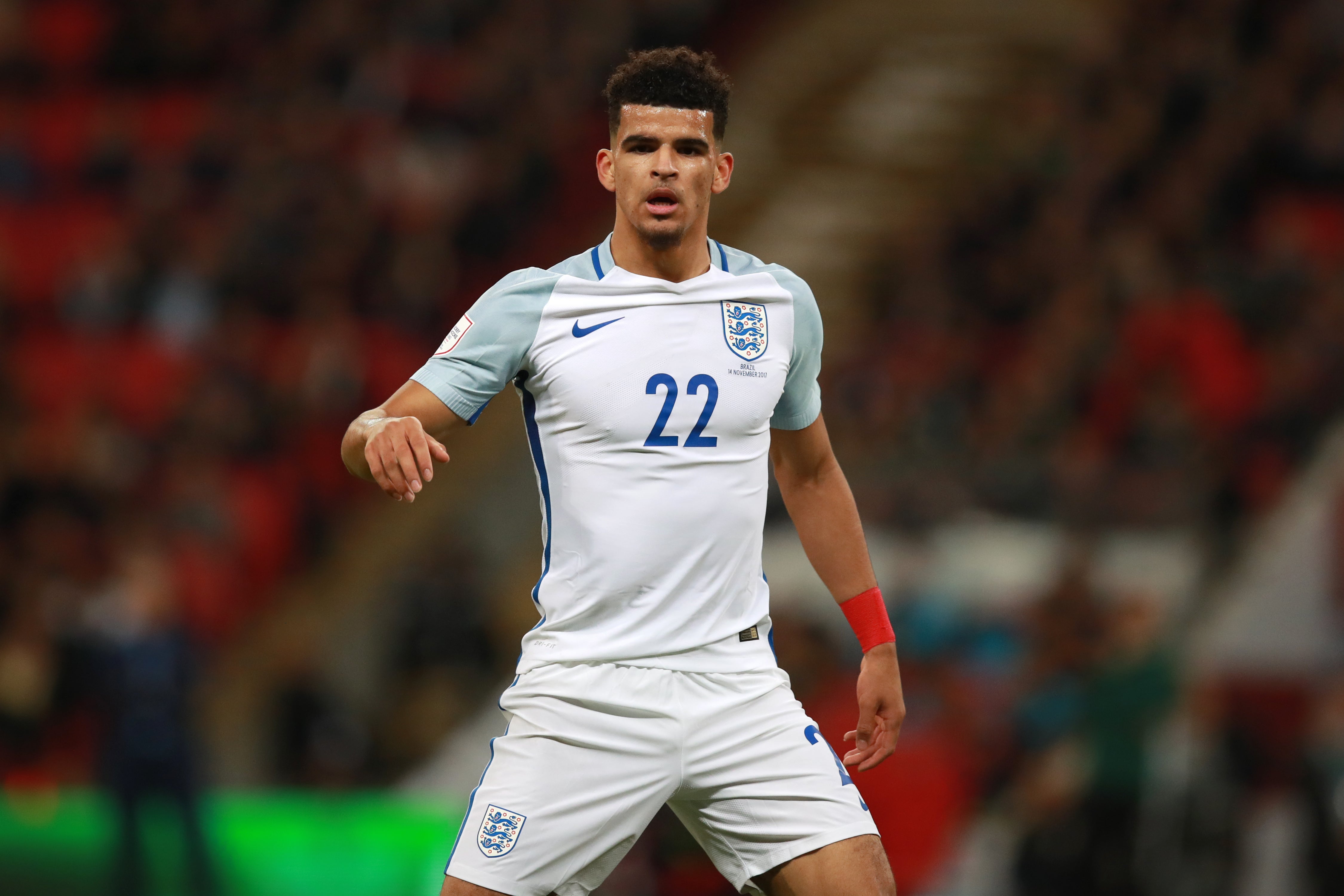 Solanke made his England debut seven years ago against Brazil