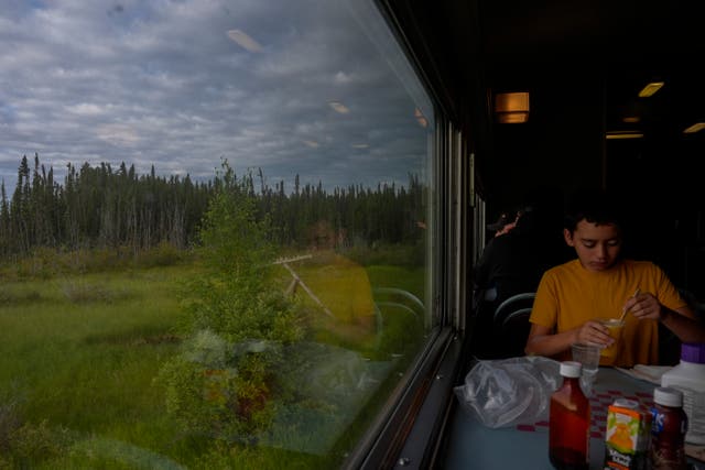 CANADÁ-TREN MANITOBA