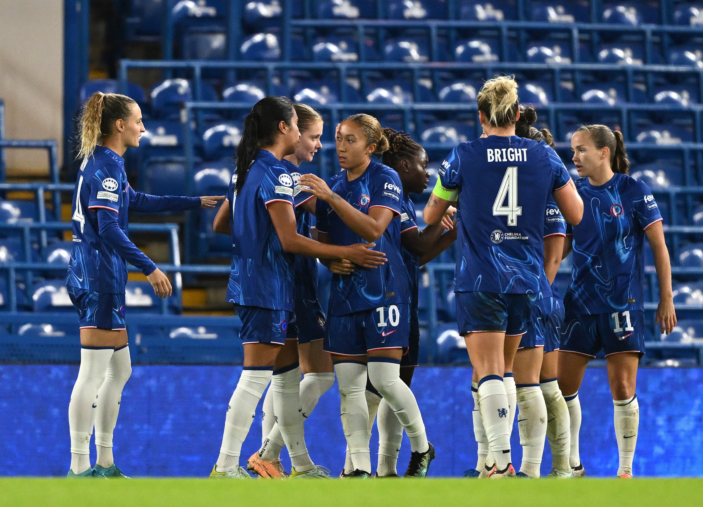 Mayra Ramirez scored Chelsea’s third goal of their 3-2 win against Real Madrid