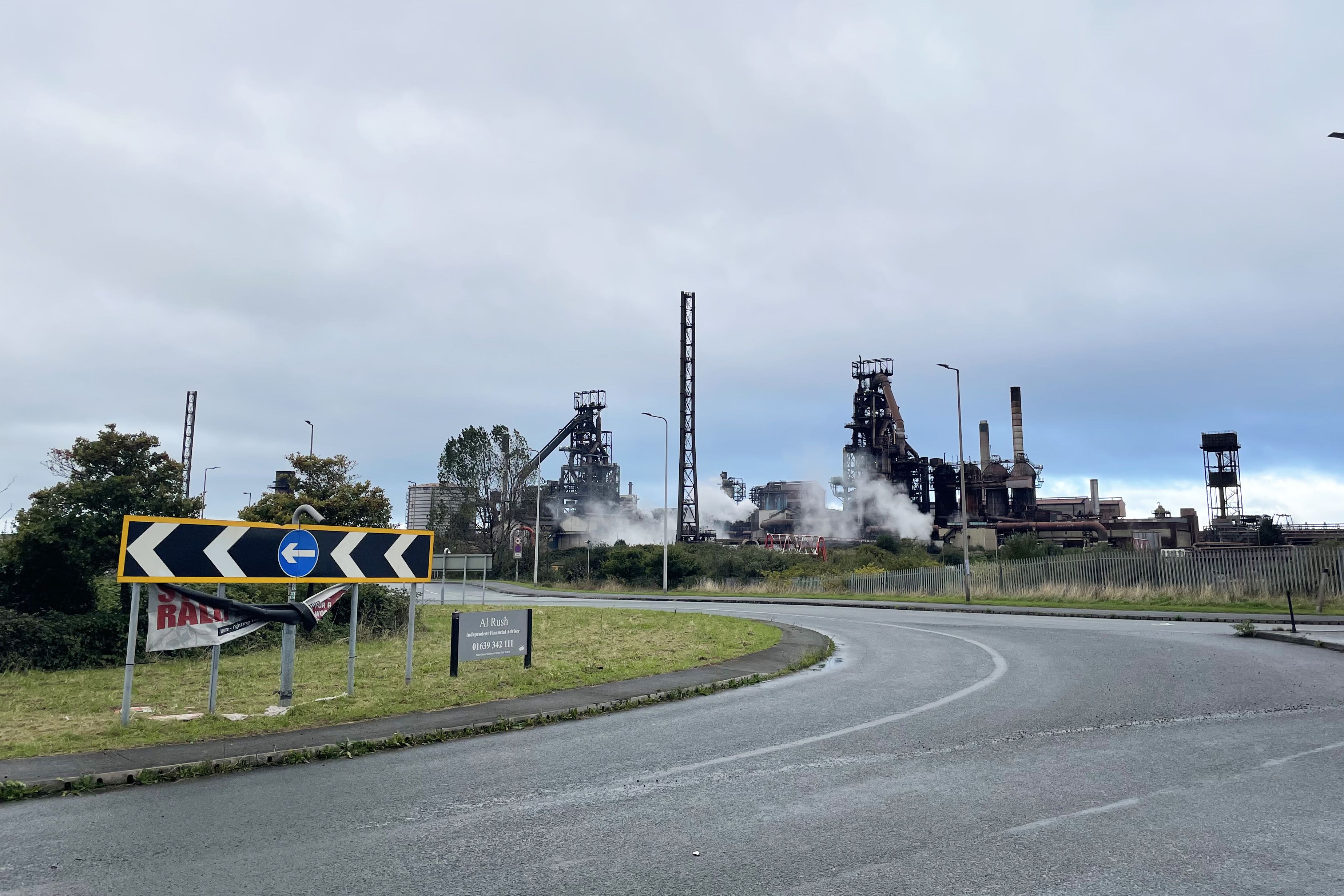 Tata Steel in Port Talbot (George Thompson/PA)