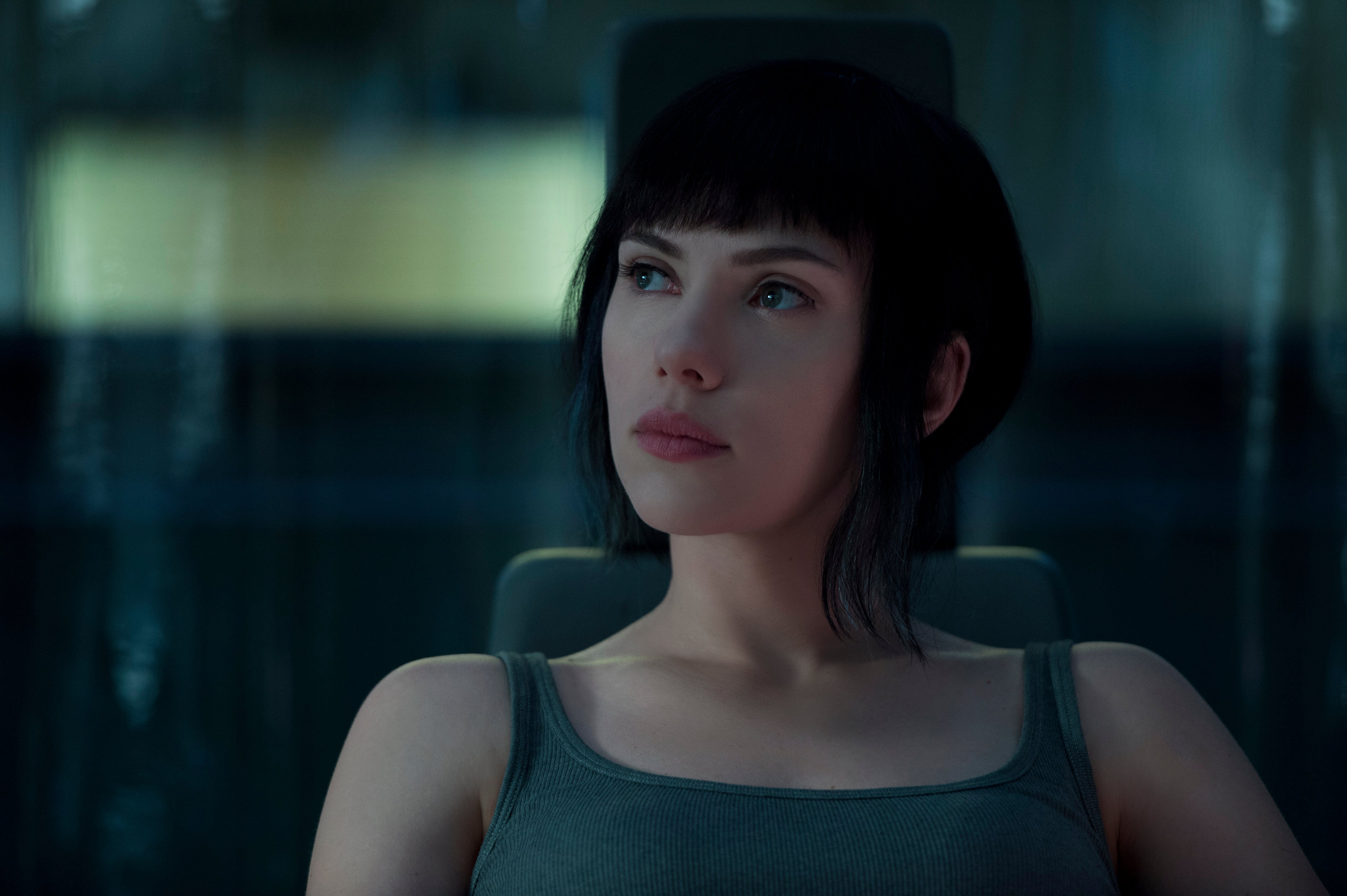 Scarlett Johansson in ‘Ghost in the Shell’